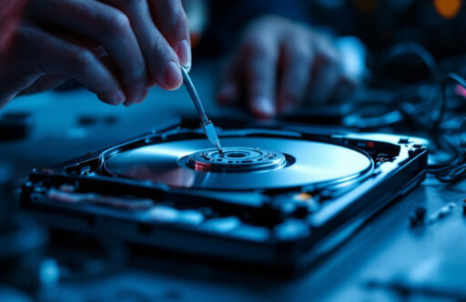 Récupération de données sur un disque dur HDD ou SSD
