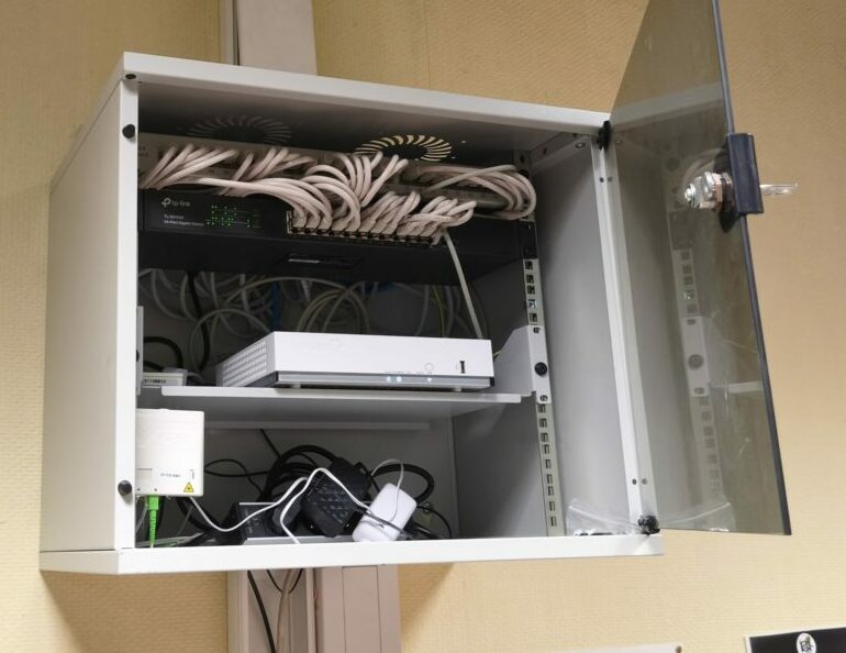 Installation baie informatique à belfort
