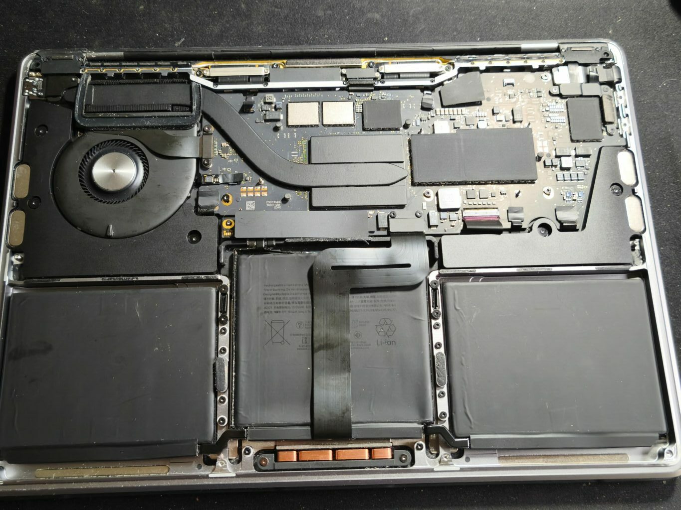 Remplacement clavier macbook pro