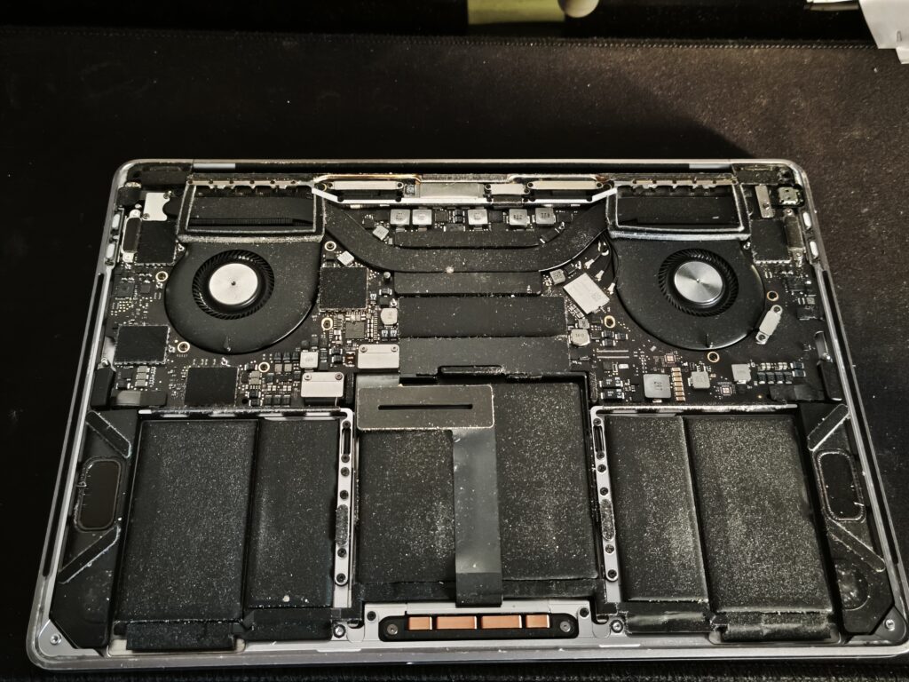 Perte autonomie, remplacement de la batterie sur un macbook pro